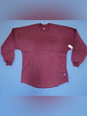 Disney Parks Walt Disney World Bedazzled Maroon Spirit Jersey